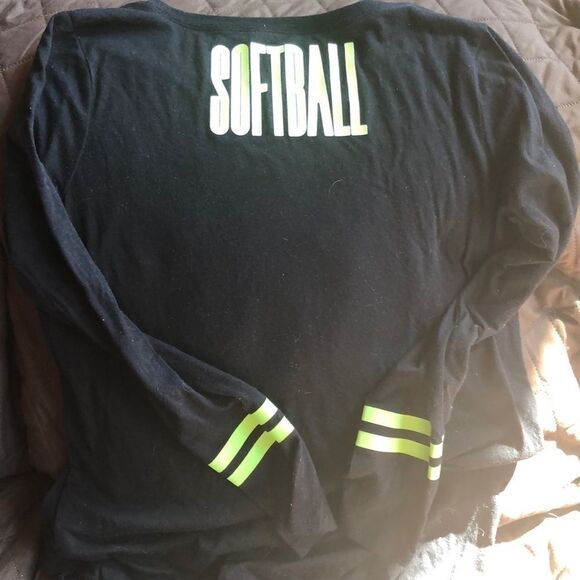 Girls size 16 Justice long sleeve softball shirt - Picture 4 of 5